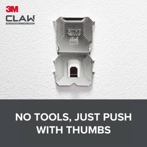 3M Claw Hook for drywall hold 30 kg 2 hooks