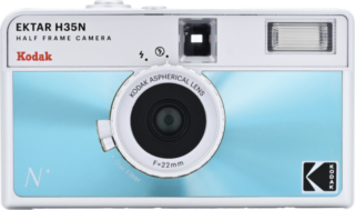 KODAK EKTAR H35N Camera Glazed Blue