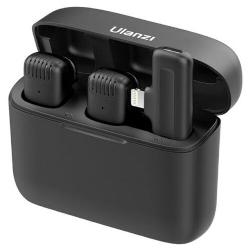 Ulanzi J12 Wireless Lavalier Microphone with Lightning Plug