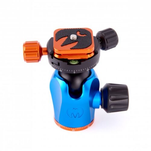 3 Legged Thing Equinox AirHead 360 Ballhead with dual strap connectors, Arca Swiss Compatible