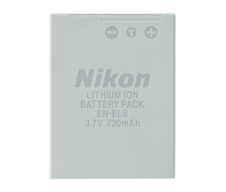 EN-EL8 RECHARGEABLE LI-ION BATTERY (S50/S51/S52)