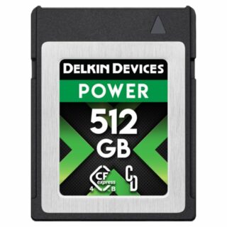 512GB Delkin CFexpress Power R3650 W3240 SW820