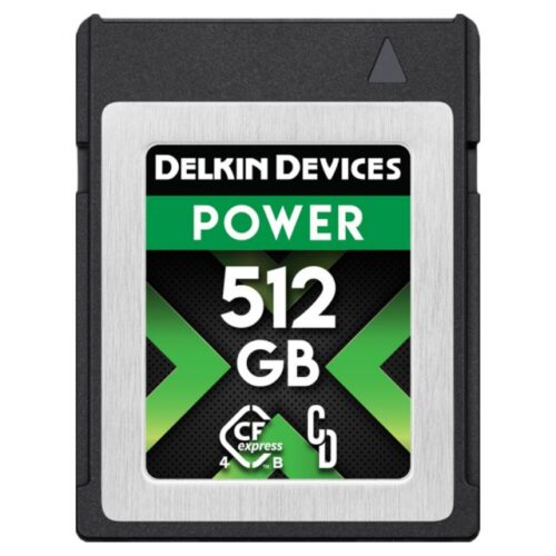 512GB Delkin CFexpress Power R3650 W3240 SW820