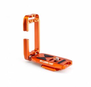 3 LEGGED THING ELLIE PD SHORT UNIVERSAL L-BRACKET WITH PEAK DESIGN CAPTURE-COMPATIBLE BASE - COPPER (ORANGE)